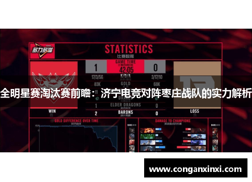 全明星赛淘汰赛前瞻：济宁电竞对阵枣庄战队的实力解析